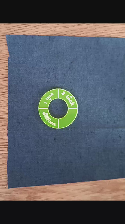 Circular Sashiko Stencils, 2inch and 3 inch