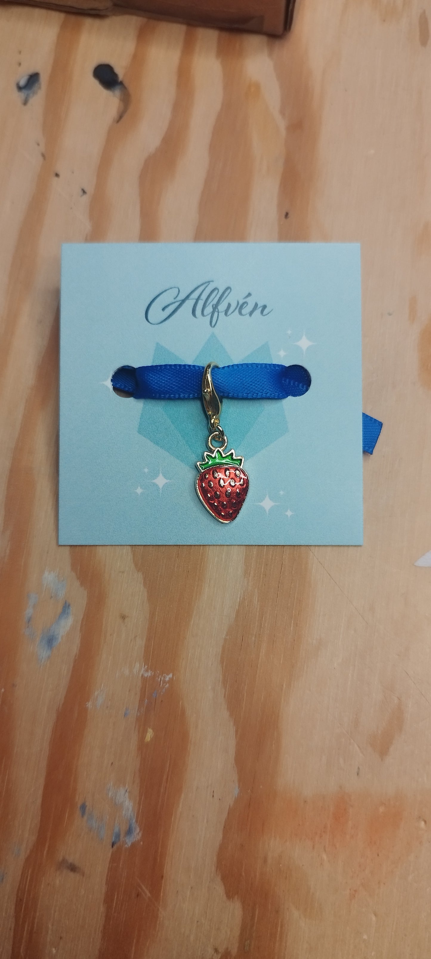 Strawberry Stitch Marker