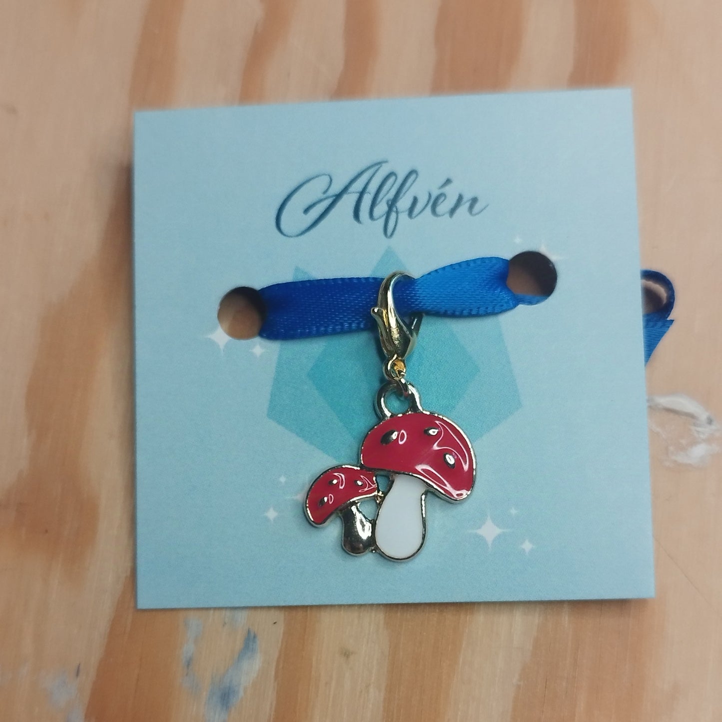 Mushroom and Toadstool Stitch Marker