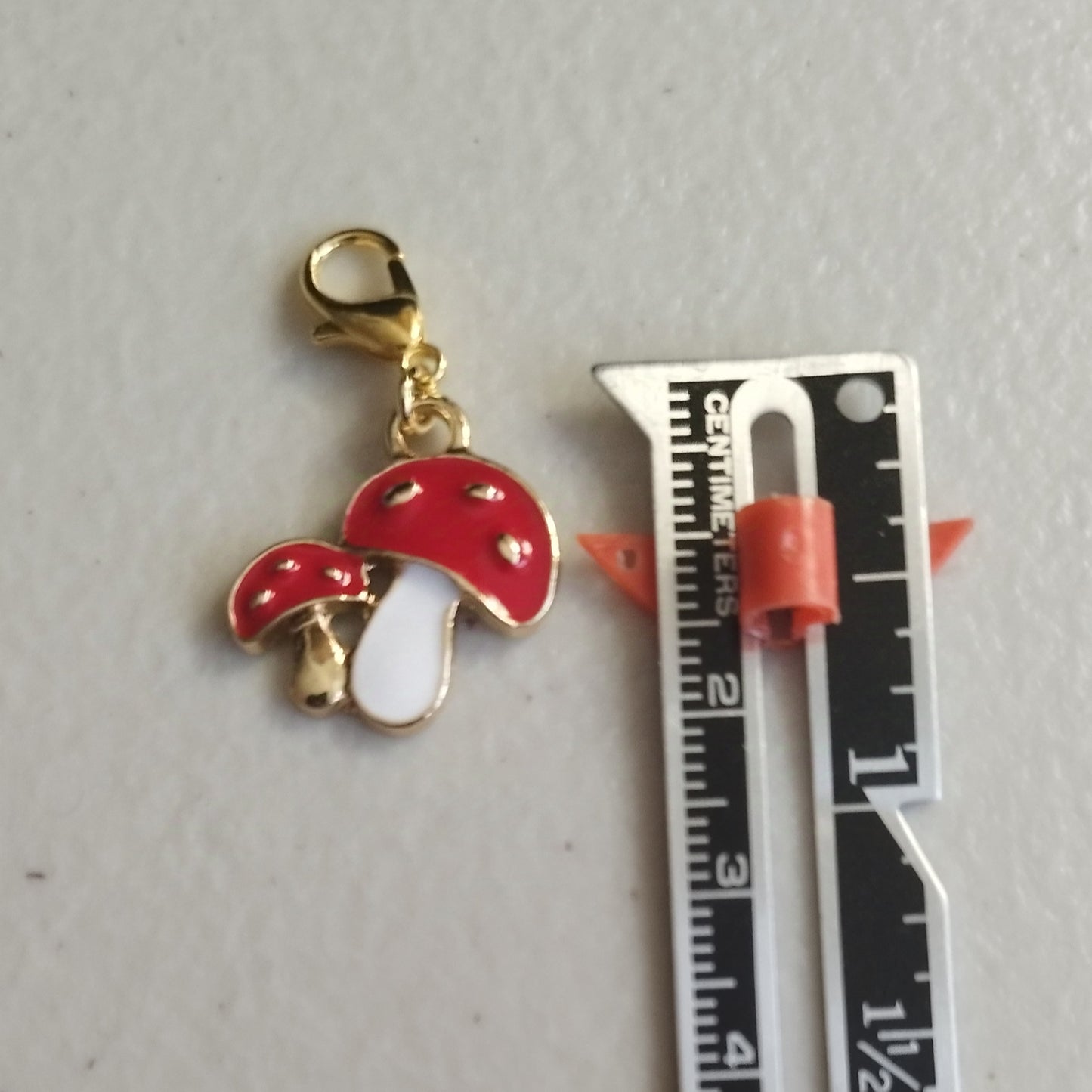 Mushroom and Toadstool Stitch Marker