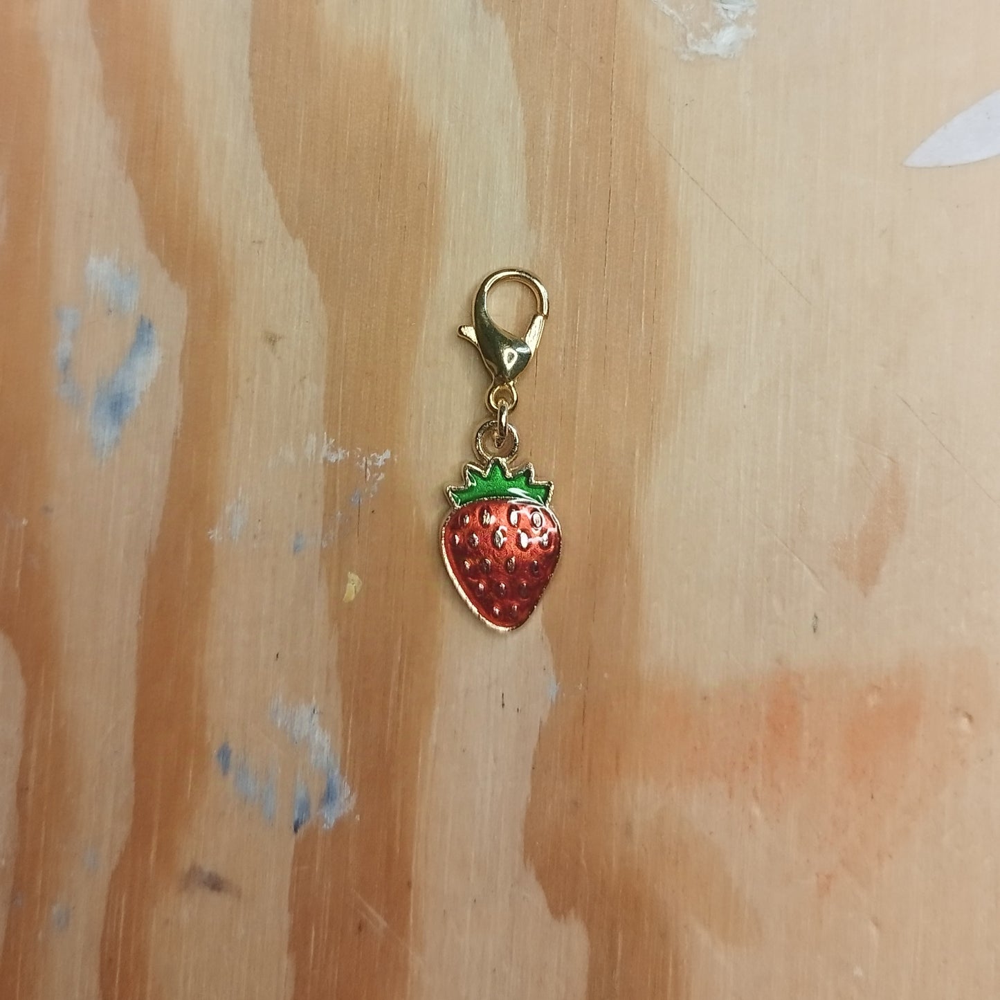 Strawberry Stitch Marker